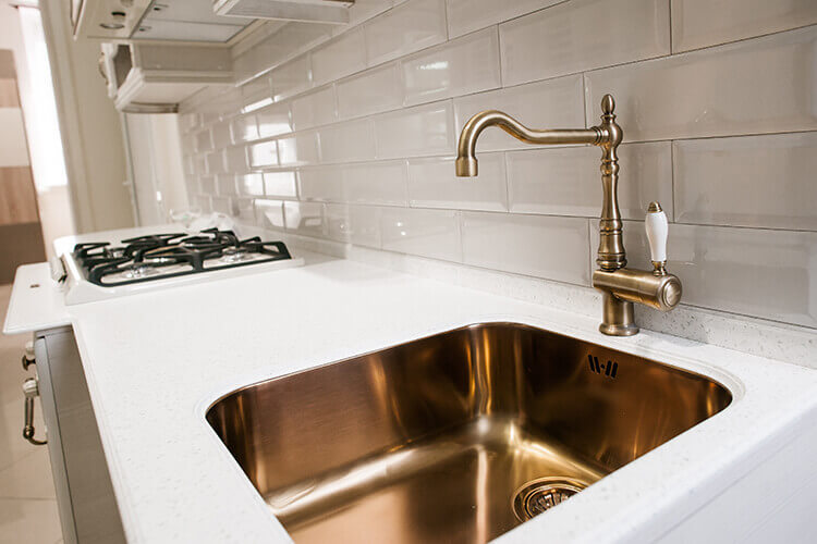 Gold Kitchen Sinnk