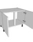 800mm Belfast Sink Base Unit (495)