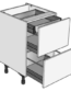 600 mm 2 x 355 Drawers w/ internal cutlery