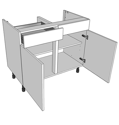 1000mm Sink Base Unit (1 Working Drw)