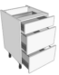 500 mm x 140 & 1 x 285) 3 Drawers